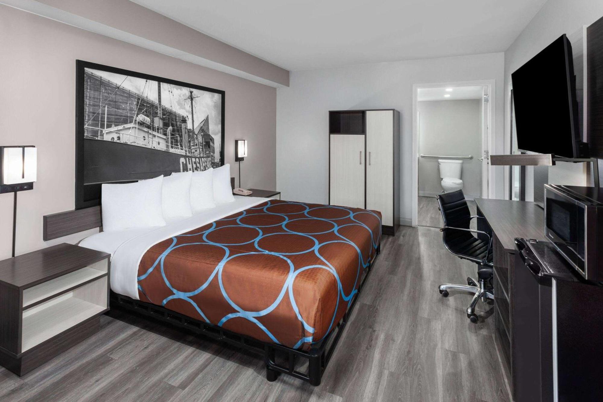 Super 8 By Wyndham Baltimore Northwest Buitenkant foto
